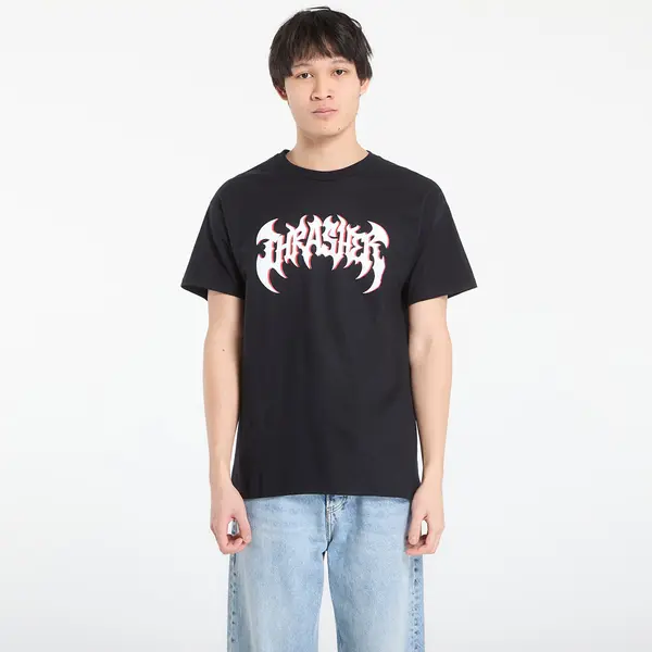 Thrasher Majice Thrasher Heavy Metal T-Shirt Black M