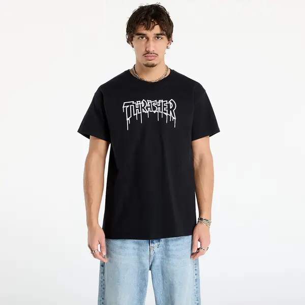 Thrasher Majice Thrasher One-liner T-Shirt Black S