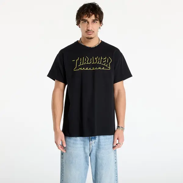 Thrasher Majice Thrasher Shadow Mag Logo T-Shirt Black M