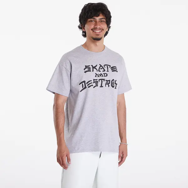Thrasher Majice Thrasher Skate And Destroy T-Shirt Grey S