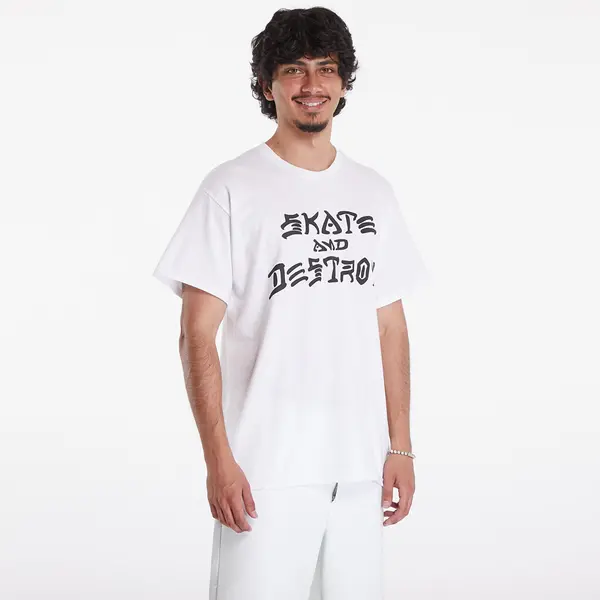 Thrasher Majice Thrasher Skate And Destroy T-Shirt White M