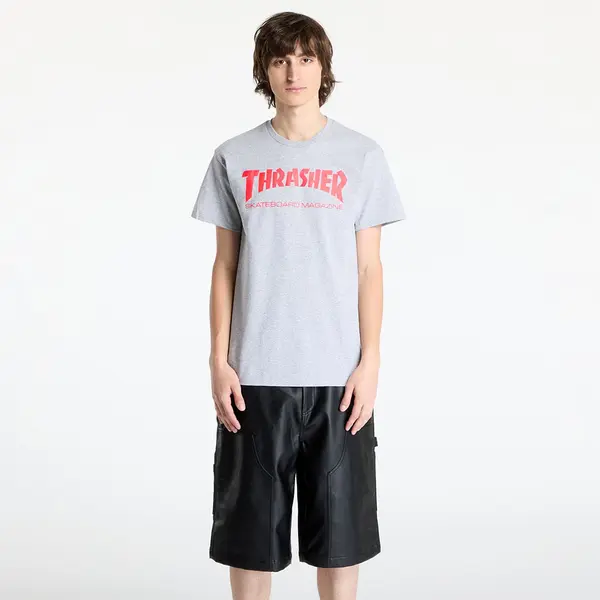 Thrasher Majice Thrasher Skate Mag T-Shirt Gray/ Red L