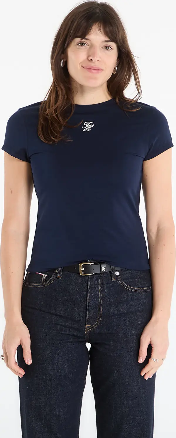 Tommy Hilfiger Majice Tommy Hilfiger Script Slim Ss Tee ? XS