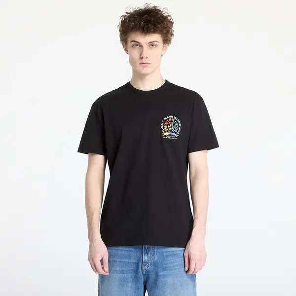 Tommy Hilfiger Majice Tommy Jeans Regular Pop Crest Tee Black S