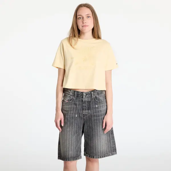 Tommy Hilfiger Majice Tommy Jeans Relaxed Tonal Crew T-Shirt Yellow M