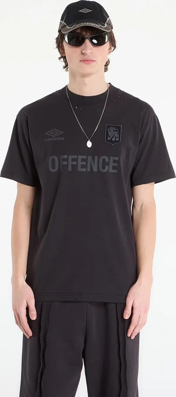 Umbro Majice Umbro by SlamJam Offence Defence Tee Washed Black L