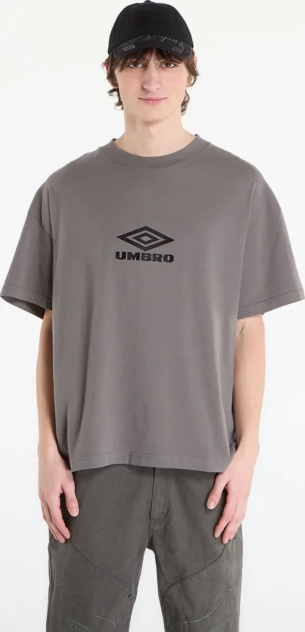 Umbro Majice Umbro by SlamJam Og Logo T-Shirt Smock Grey S