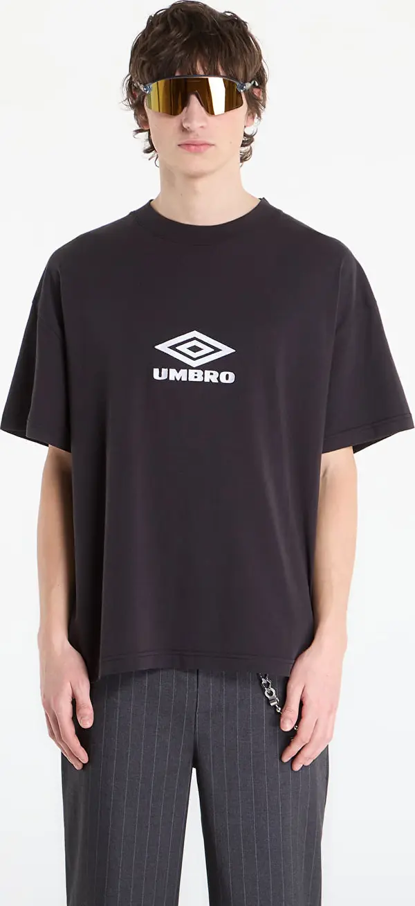 Umbro Majice Umbro by SlamJam Og Logo T-Shirt Washed Black XL