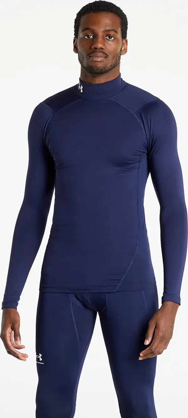 Under Armour Majice Under Armour Cg Armour Comp Mock Navy M