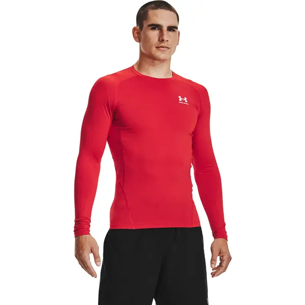 Under Armour Majice Under Armour Hg Armour Comp Ls Red XXL