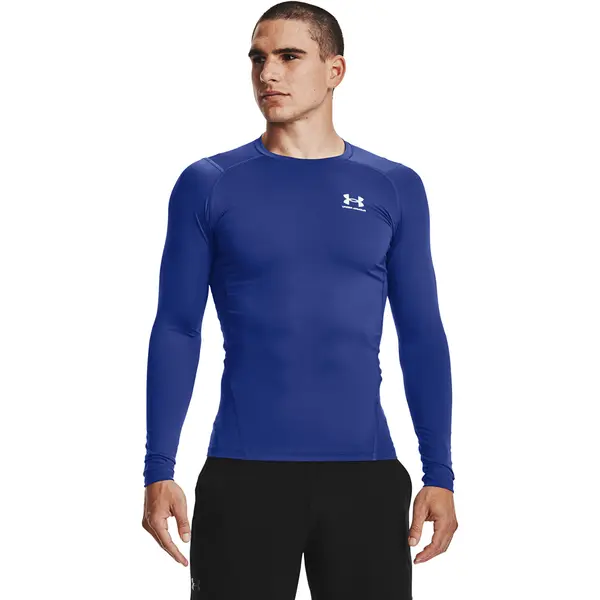 Under Armour Majice Under Armour Hg Armour Comp LS Royal/ White S