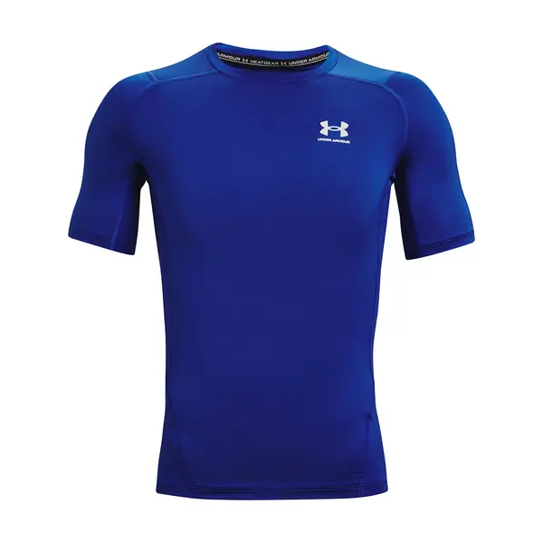 Under Armour Majice Under Armour Hg Armour Comp SS Royal/ White XXL