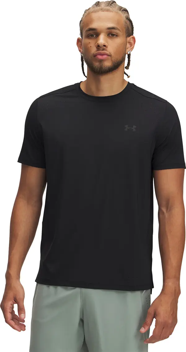Under Armour Majice Under Armour Launch Elite Shortsleeve Black S