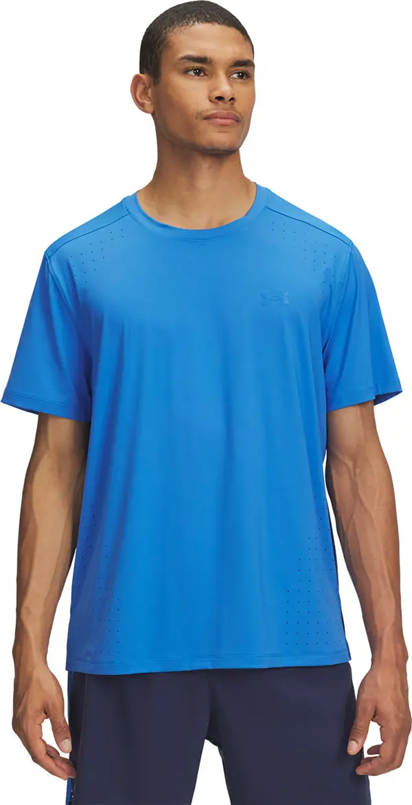 Under Armour Majice Under Armour Launch Elite Shortsleeve Blue XL