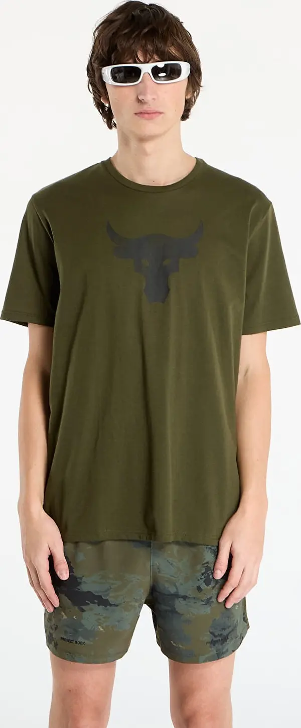 Under Armour Majice Under Armour Project Rock Brahma Bull SS Expedition Green XL