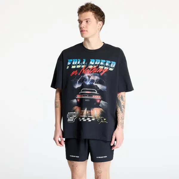 Under Armour Majice Under Armour Project Rock Heavyweight T-Shirt Black S