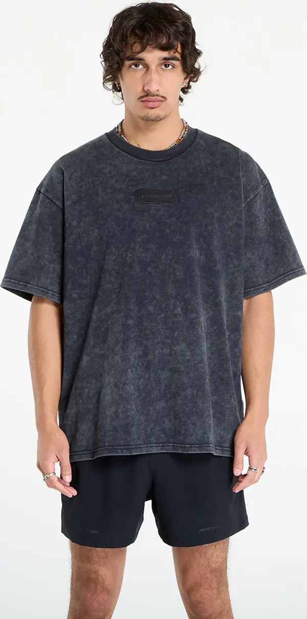 Under Armour Majice Under Armour Project Rock Hwt OS Tee Black S