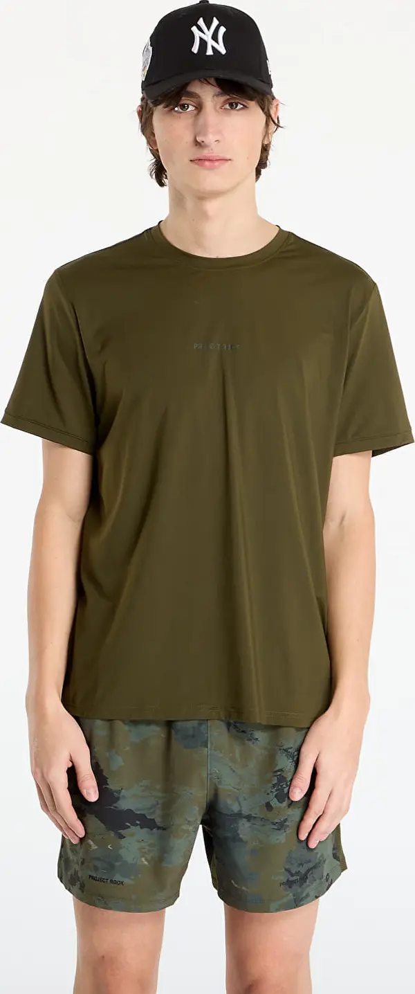 Under Armour Majice Under Armour Project Rock Iso Chill SS Expedition Green XL