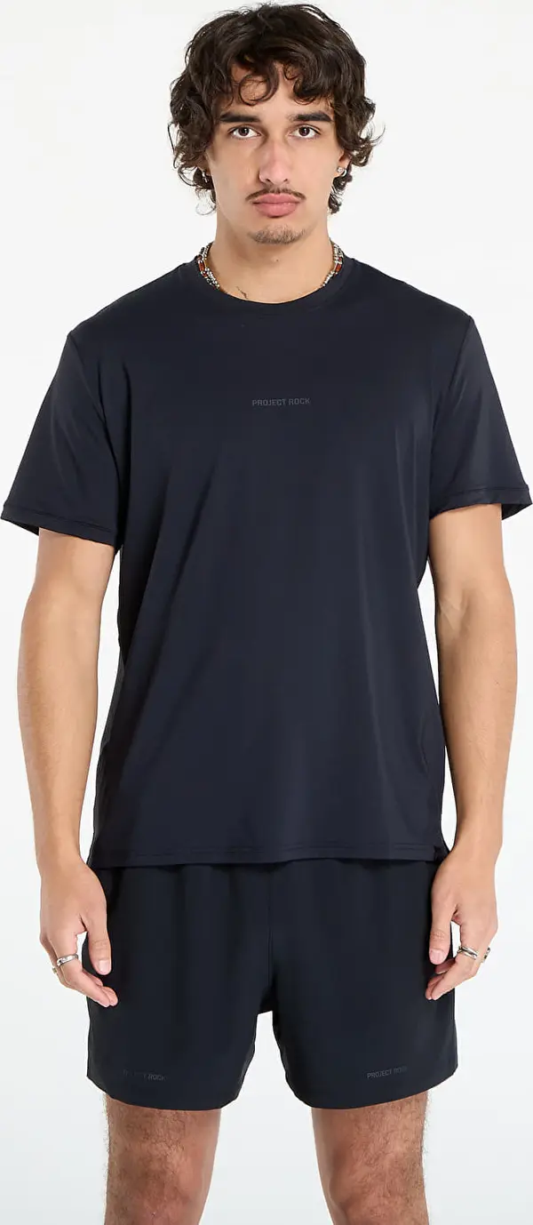 Under Armour Majice Under Armour Project Rock Iso Chill SS Tee Black L