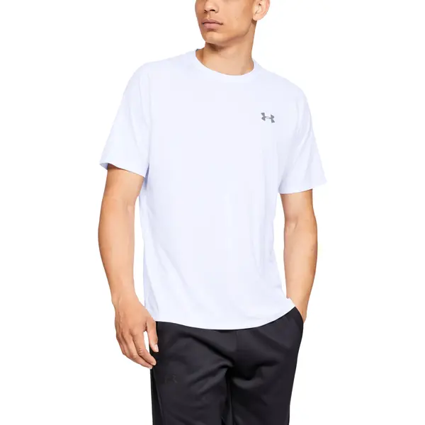 Under Armour Majice Under Armour Tech 2.0 SS Tee White/ Overcast Gray M