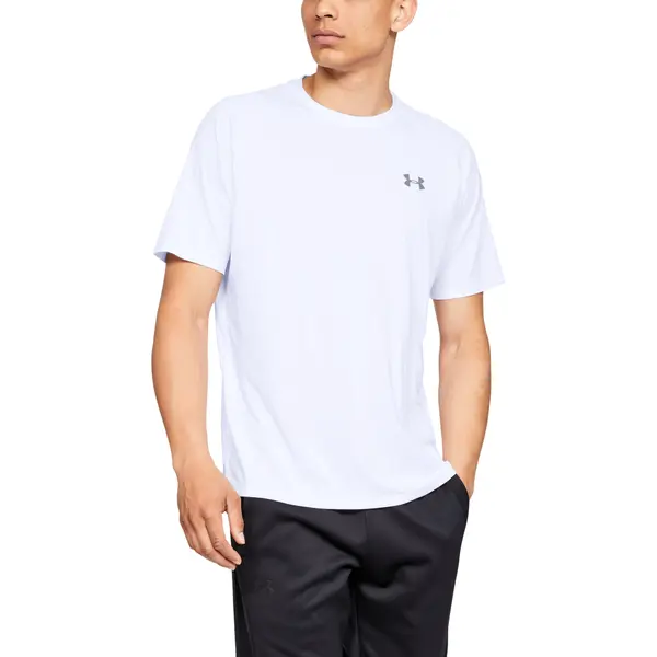 Under Armour Majice Under Armour Tech 2.0 SS Tee White/ Overcast Gray S
