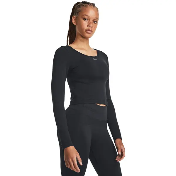 Under Armour Majice Under Armour Train Seamless LS Black M