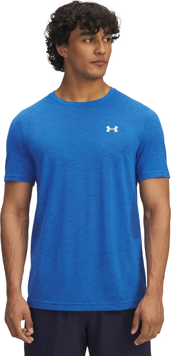 Under Armour Majice Under Armour Vanish Seamless SS T-Shirt Blue L