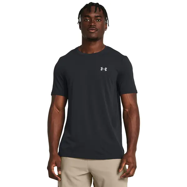 Under Armour Majice Under Armour Vanish Seamless SS Tee Black/ Mod Gray S