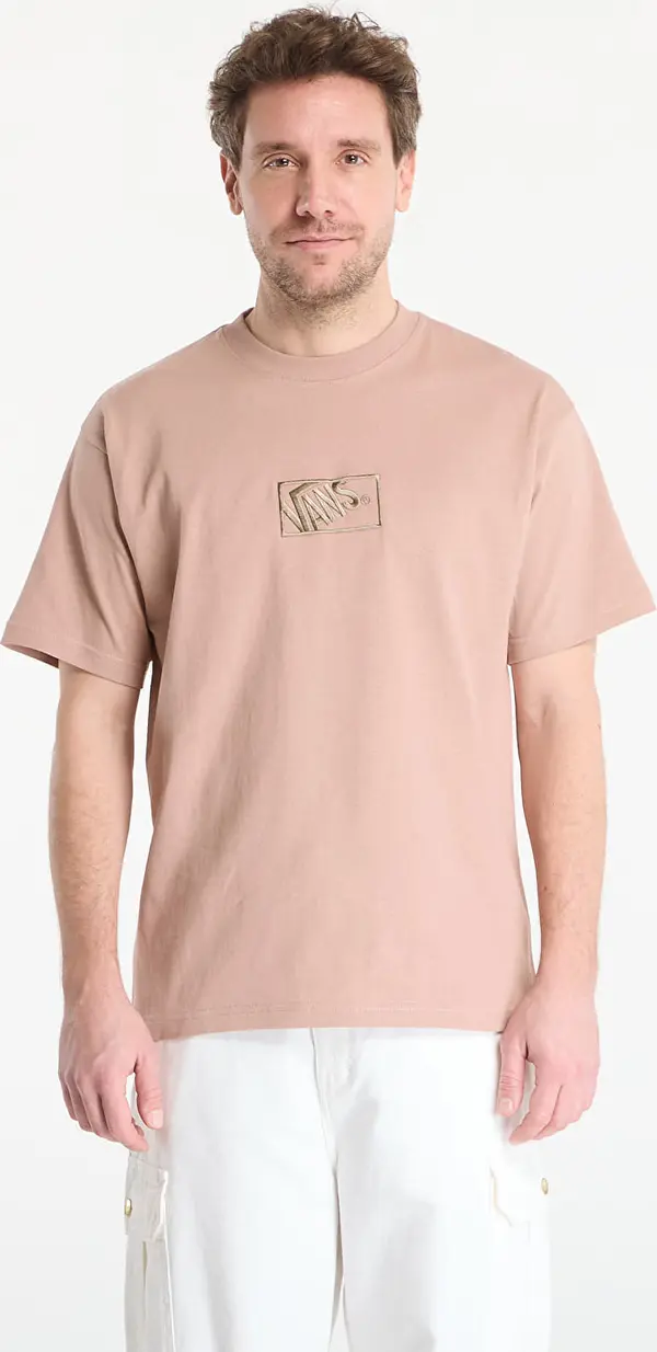 Vans Majice Vans Blocked Box Loose SS T-Shirt Warm Taupe S