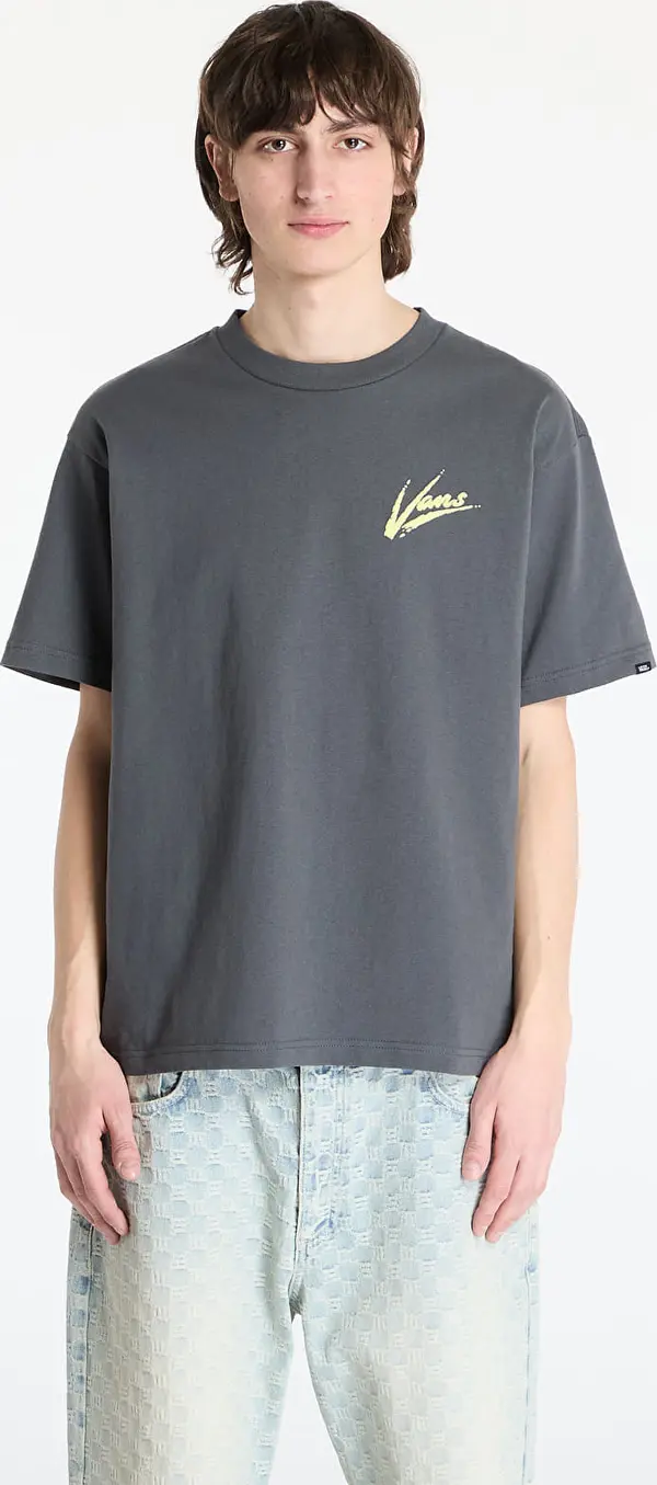 Vans Majice Vans Brush Script Loose SS Tee Asphalt/ Shadow M