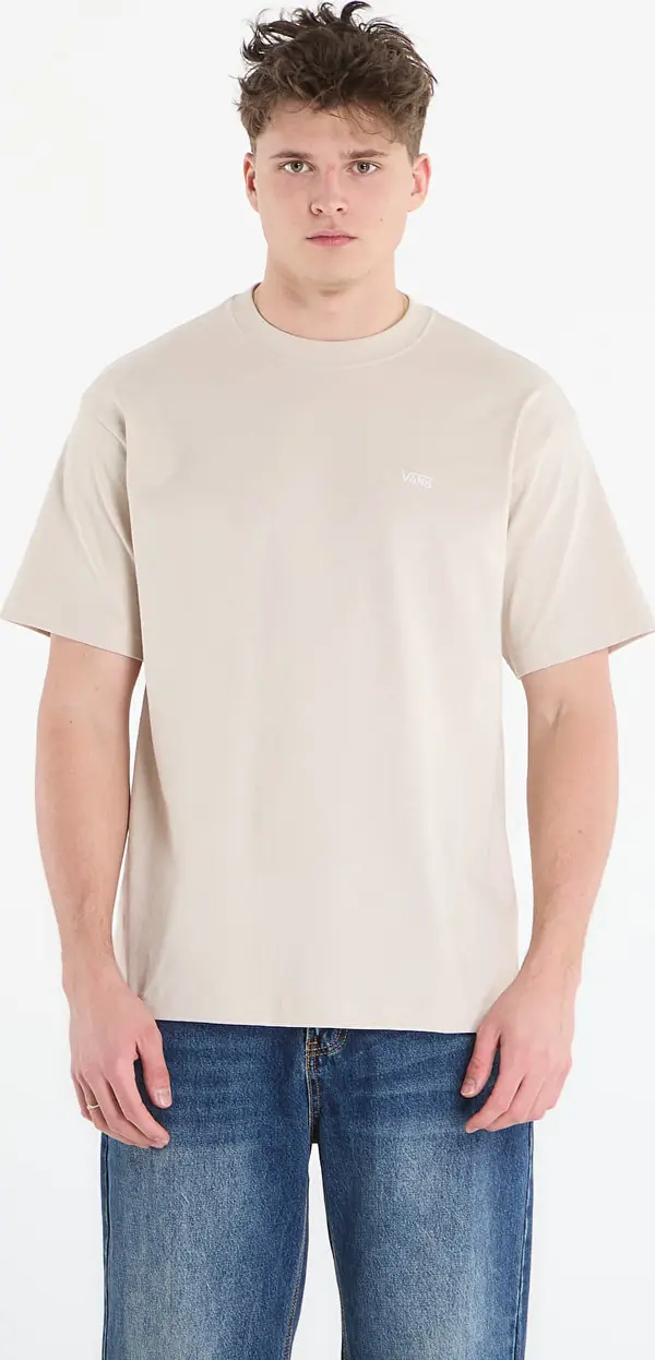 Vans Majice Vans Left Chest II Loose SS T-Shirt Oatmeal L