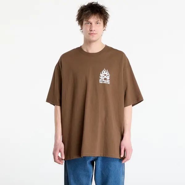Vans Majice Vans Off The Wall Fever SS T-Shirt Brown M