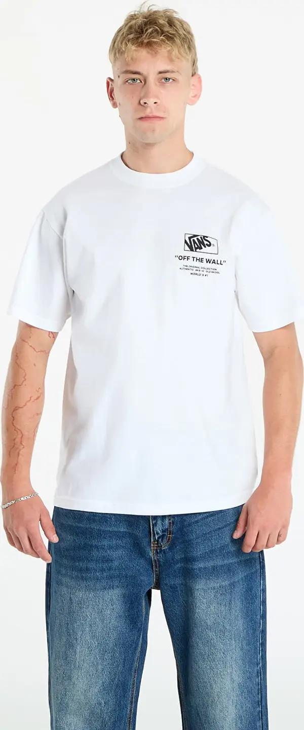 Vans Majice Vans Stacked Hi Ss Tee White M