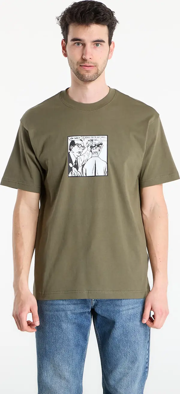 Vans Majice Vans They Are Just Shoes Loose T-shirt Khaki S