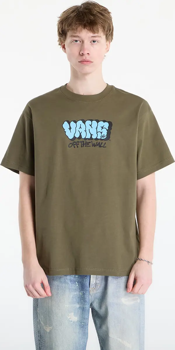 Vans Majice Vans Vans Graff Loose SS Tee MoSSy Olive S