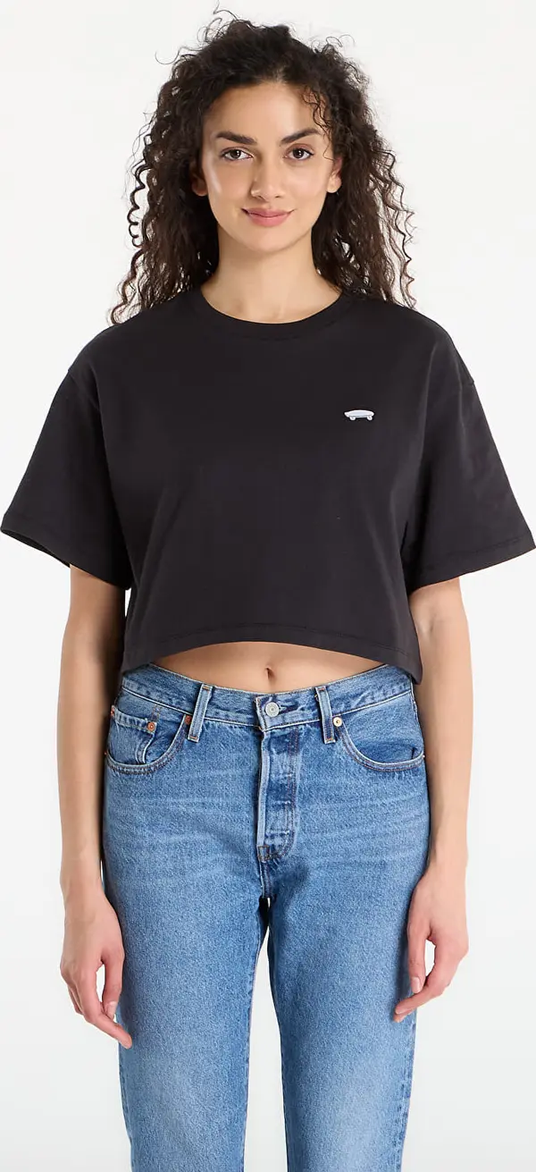 Vans Majice Vans W Salton Relax Crop SS T-Shirt Black S