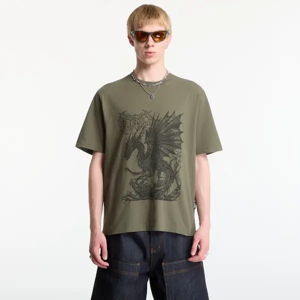 Wasted Paris Majice Wasted Paris Balaur T-Shirt Olive Khaki XL