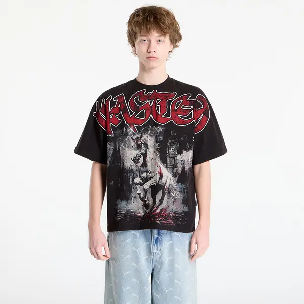 Wasted Paris Majice Wasted Paris M Defy Boxy Faded Black XL