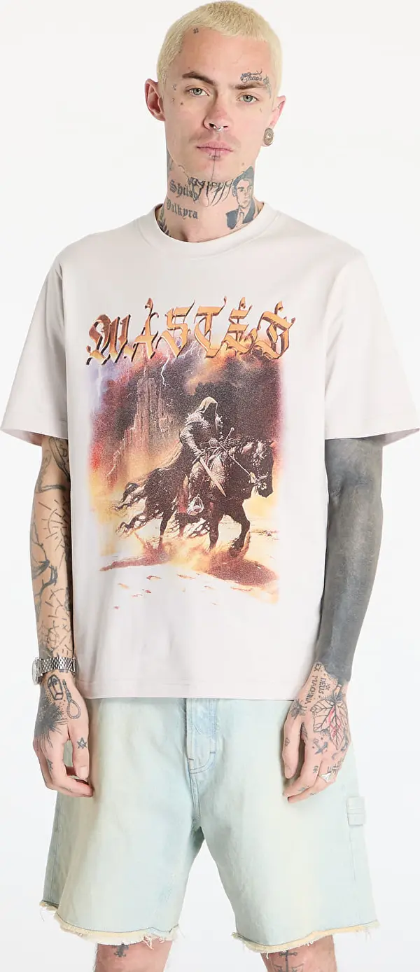 Wasted Paris Majice Wasted Paris M Mirage T-Shirt Fog White XL