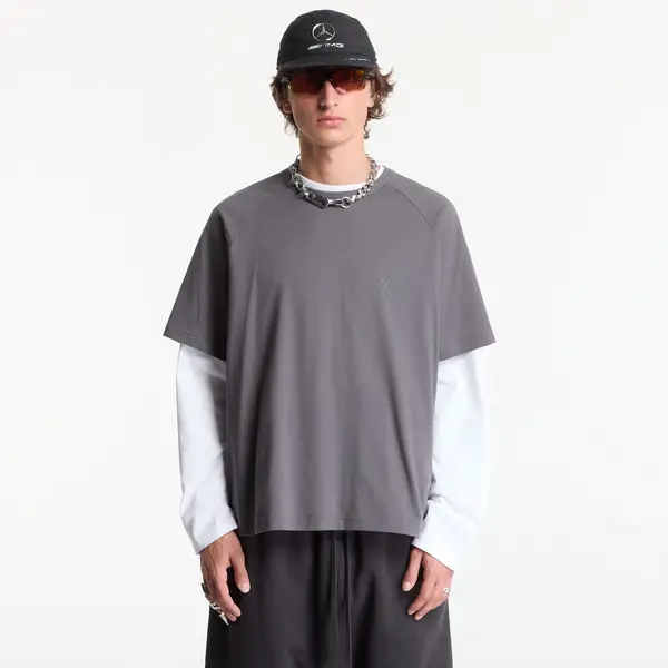 Y-3 Majice Y-3 Boxy Short Sleeve T-Shirt Grey Five XL