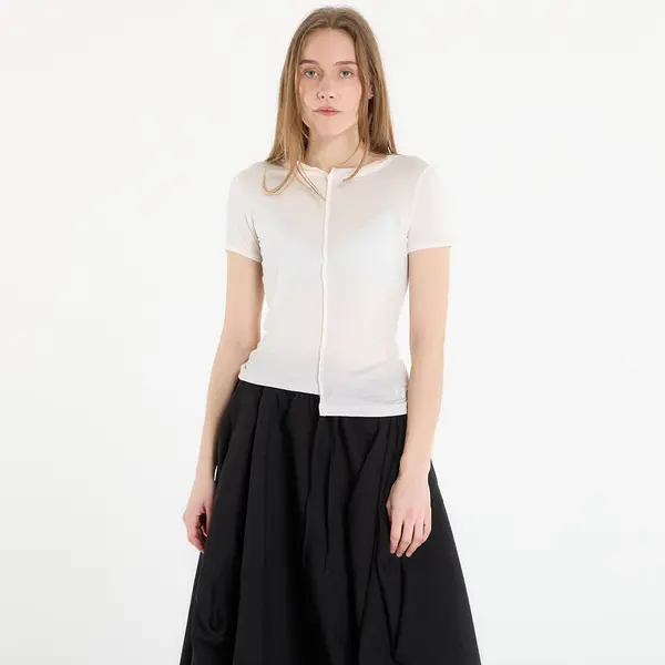 Y-3 Majice Y-3 Dip Dye Fitted T-Shirt Chalk White XS