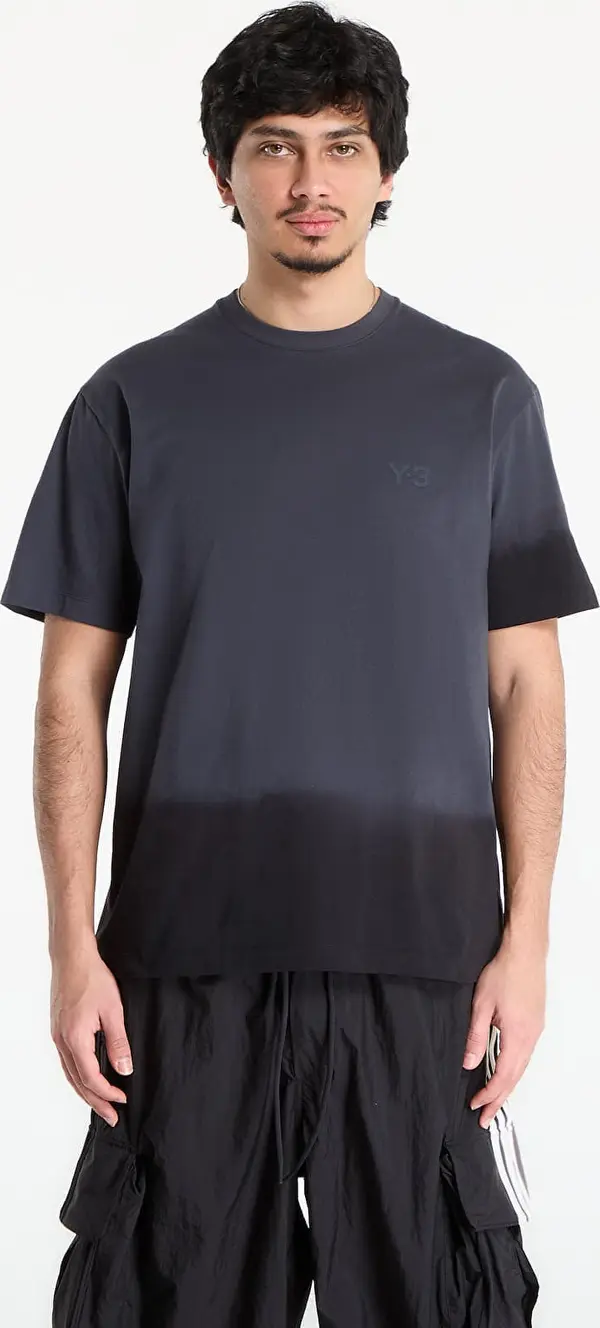 Y-3 Majice Y-3 Dipped Regular Short Sleeve T-Shirt Night Grey S