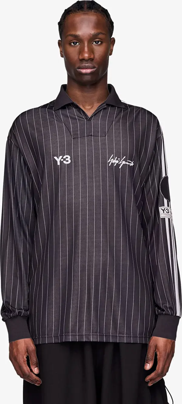 Y-3 Majice Y-3 Elite 5 Football Long Sleeve Long-Sleeve Top Black L
