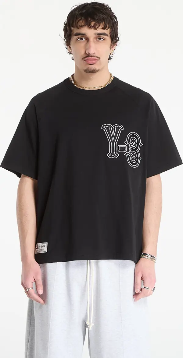 Y-3 Majice Y-3 Elite 5 Gfx Short Sleeve T-Shirt Black L