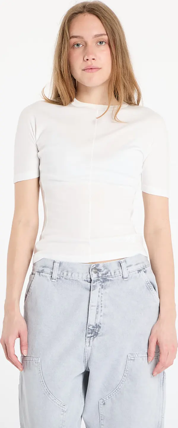 Y-3 Majice Y-3 Fitted Short Sleeve T-Shirt Core White M