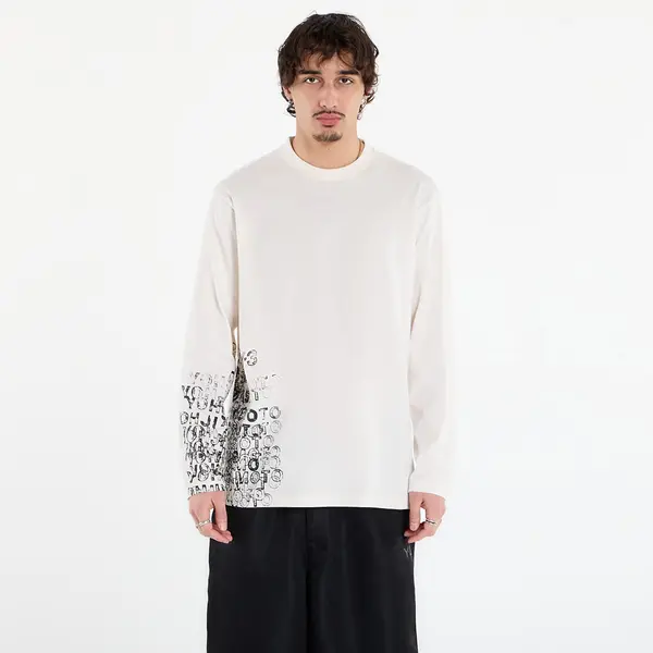 Y-3 Majice Y-3 Gfx Long Sleeve T-Shirt Chalk White XL