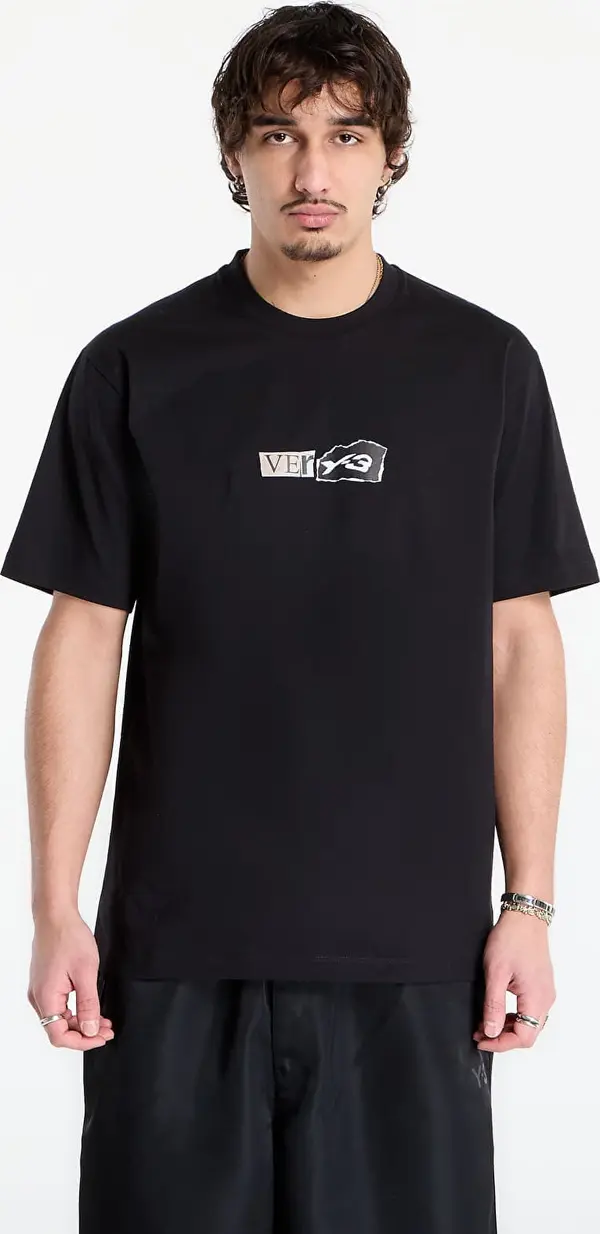 Y-3 Majice Y-3 Gfx Short Sleeve T-Shirt Black S