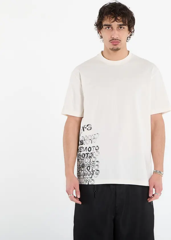 Y-3 Majice Y-3 Gfx Short Sleeve T-Shirt Chalk White S