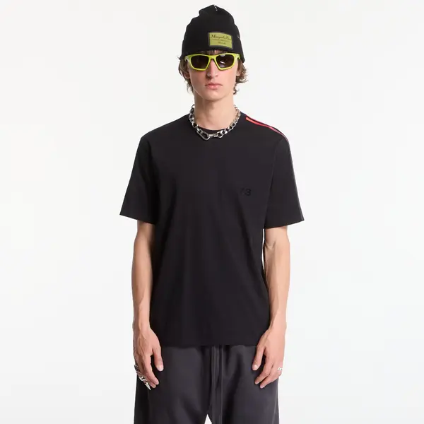 Y-3 Majice Y-3 Gradient Stripes Short Sleeve T-Shirt Black L