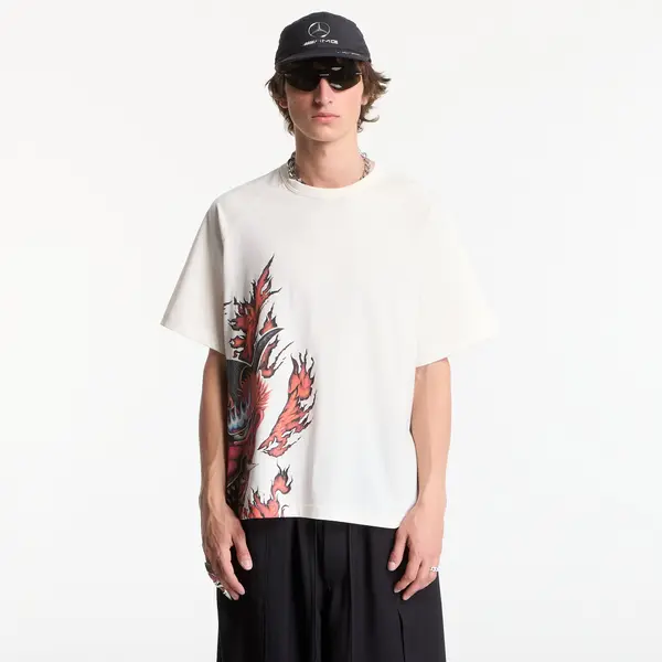 Y-3 Majice Y-3 Graphic Short Sleeve T-Shirt Chalk White XL
